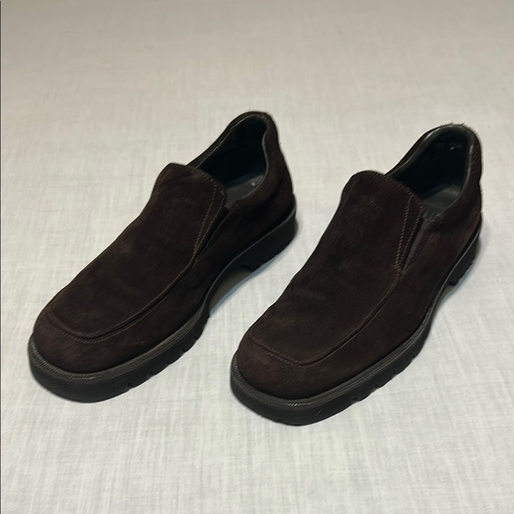 Donald Pliner Men's Brown Slip-On Shoes